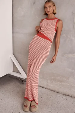 Val Knit Top (Red)