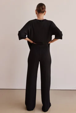 Venice Knit Pant (Black)