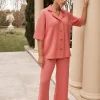 Viola Knit Pant (Pink)