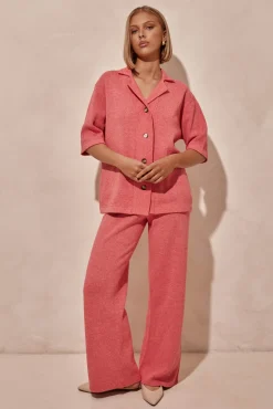 Viola Knit Pant (Pink)