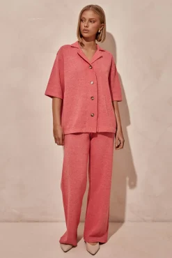 Viola Knit Pant (Pink)