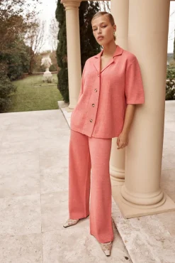 Viola Knit Shirt (Pink)