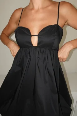 Xan Mini Dress (Black)