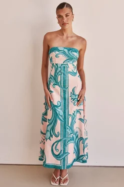 Zayna Midi Dress (Pink)