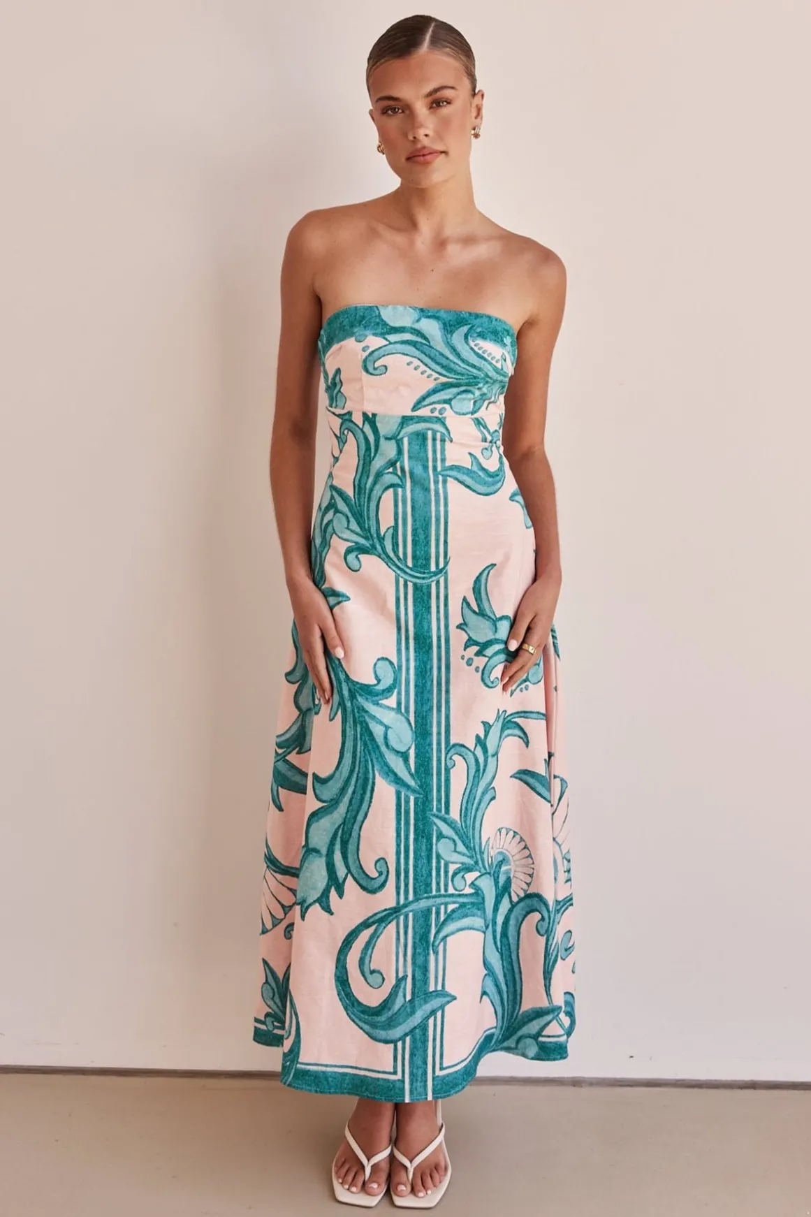 Zayna Midi Dress (Pink)